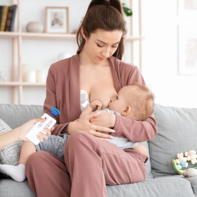 Wearable breast pump