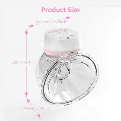 Portable breast pump