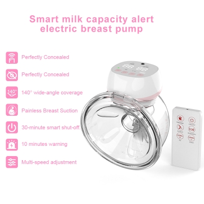 Portable breast pump