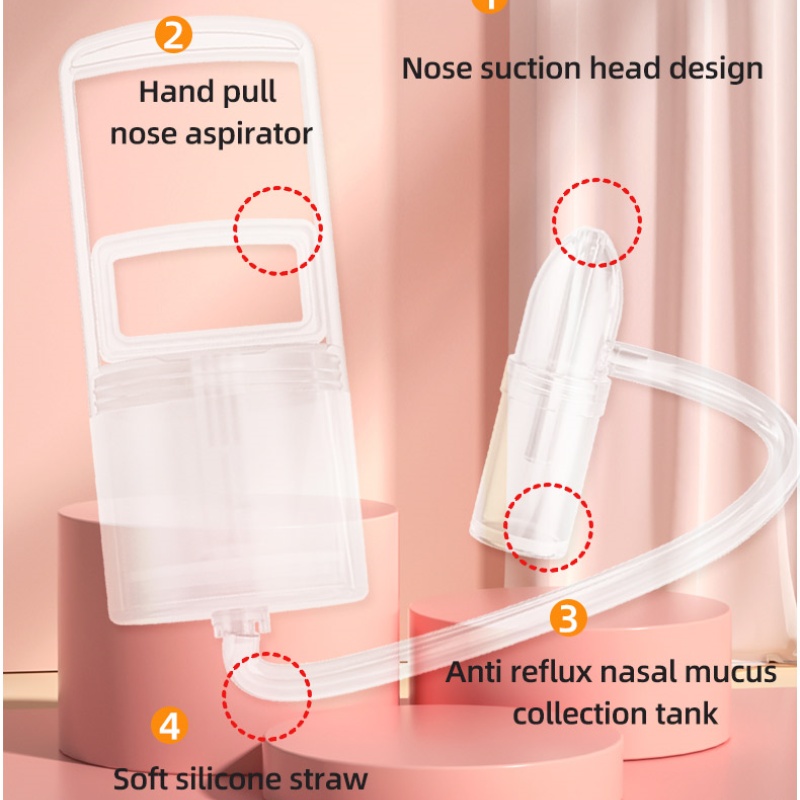 Manual nasal aspirator